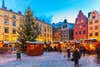 Winter market in Stockholm