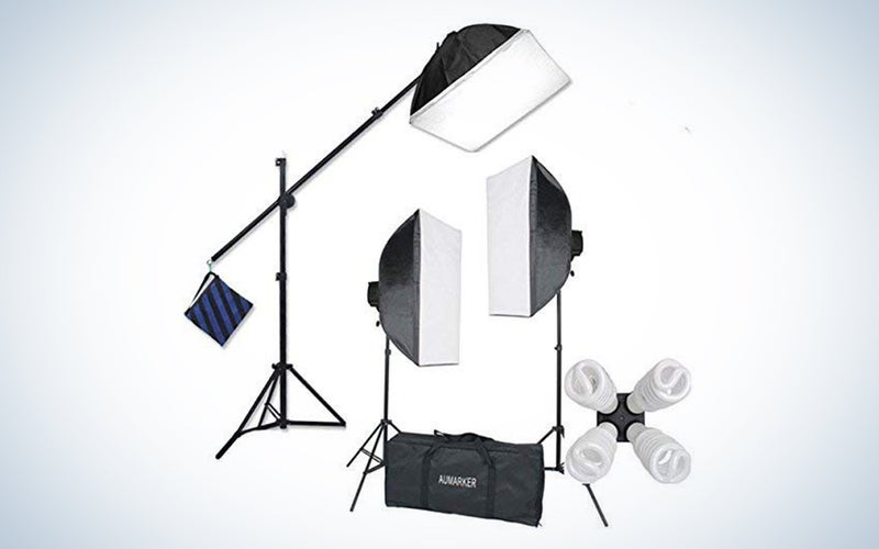 StudioFX Softbox Continuous Photo Lighting Kit