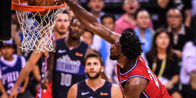 The physics behind iconic NBA slam dunks