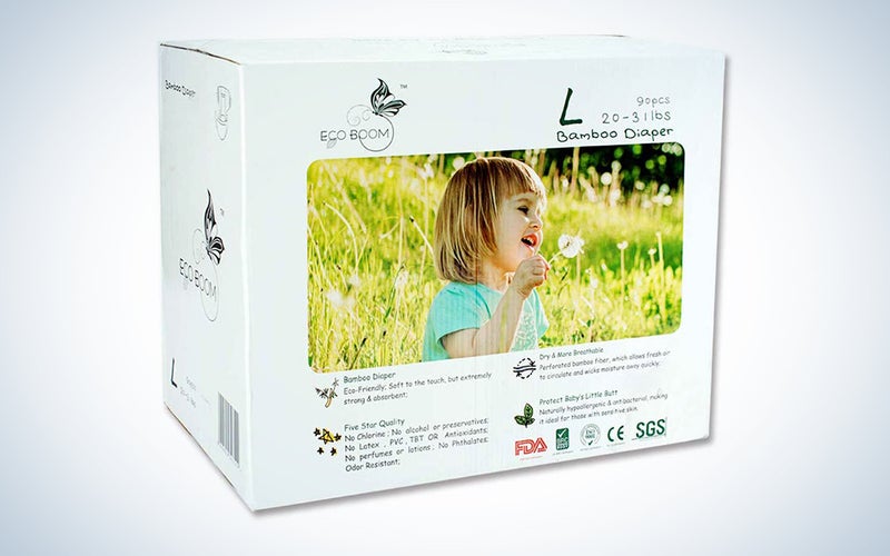 Eco Boom Baby Bamboo Biodegradable Diapers
