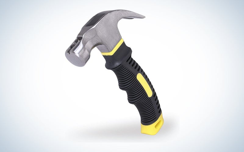 Efficere Stubby Claw Hammer with Magnetic Nail Starter