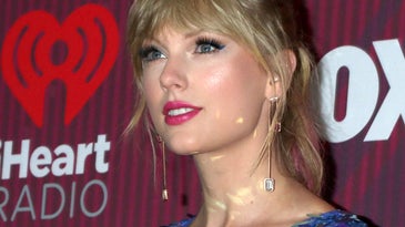 Superstar singer Taylor Swift at a music festival