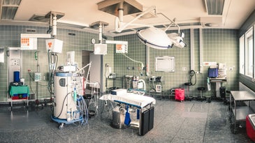 A hospital operating room