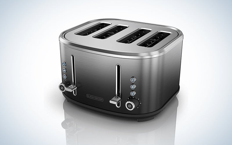 Black + Decker 4-Slice Extra Wide Toaster