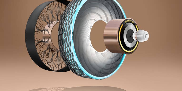 Tires of the future could customize themselves to driving conditions