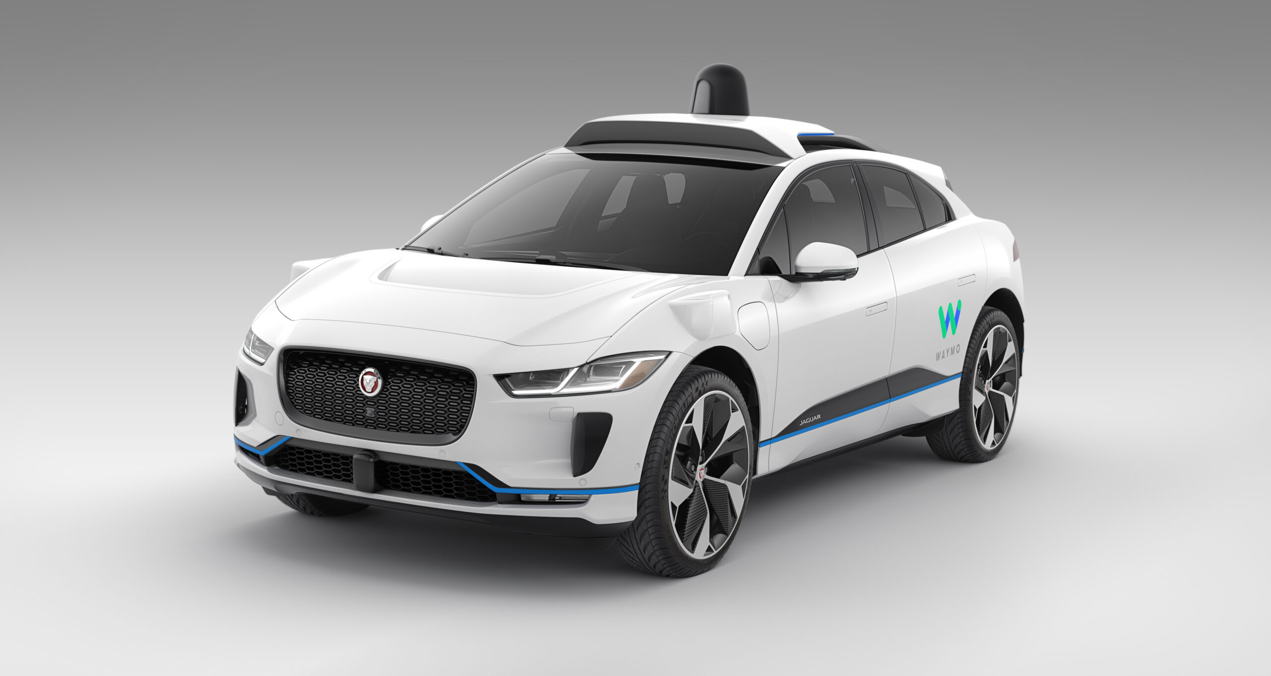 Waymo’s new self-driving cars are electric Jaguars loaded with sensors and cameras