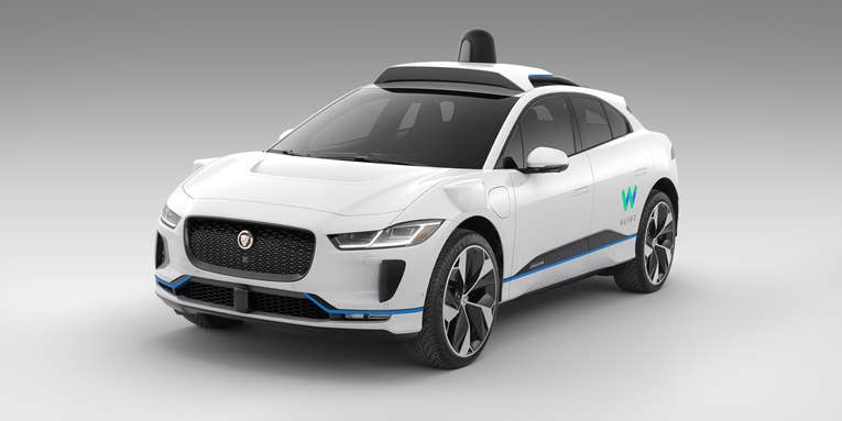 Waymo’s new self-driving cars are electric Jaguars loaded with sensors and cameras