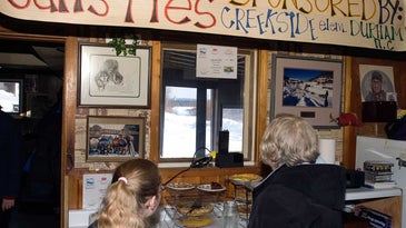 This Alaskan town is a crucial stop on the Iditarod—for its pie