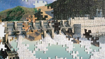 River dam puzzle
