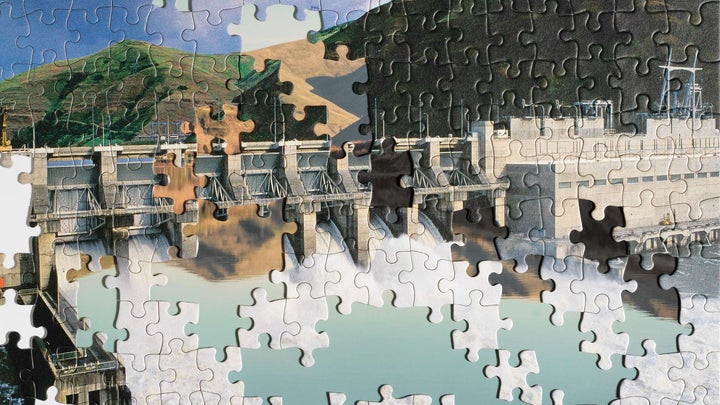 River dam puzzle