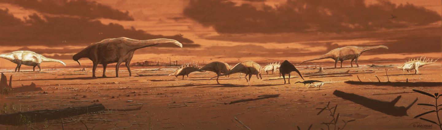 Ancient Stegosaurus relatives wandered across the Scottish highlands
