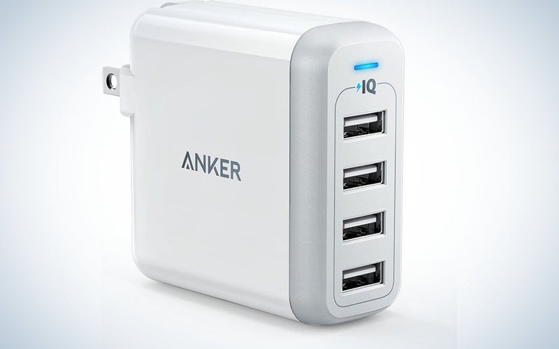 Anker 40W 4-Port USB Wall Charger PowerPort 4
