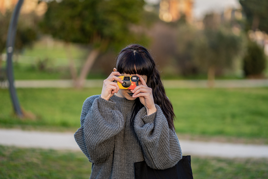 Four disposable cameras to capture your favorite moments