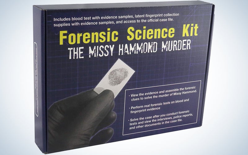 Crime Scene Forensic Science Kit: Solve the Missy Hammond Murder