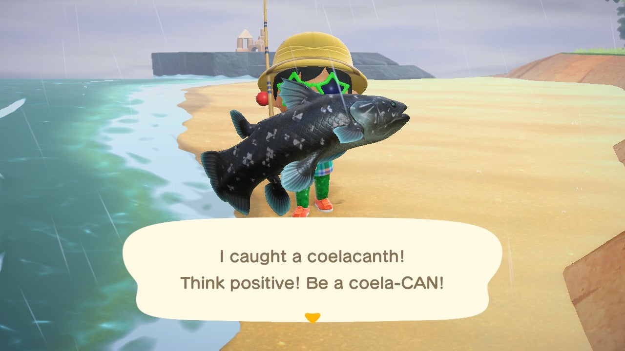 Animal Crossing's most elusive fish has a bizarre real-life backstory