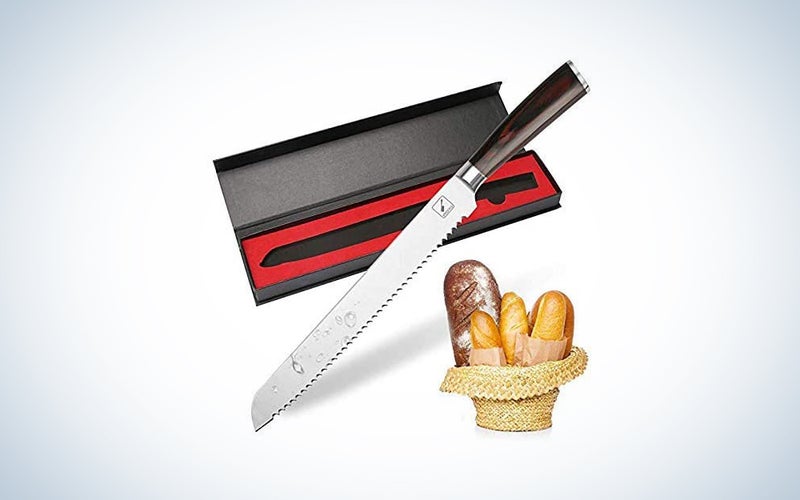 10-Inch Imarku Pro Serrated Bread Knife