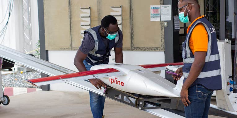 Speedy drones are helping Ghana test for the novel coronavirus