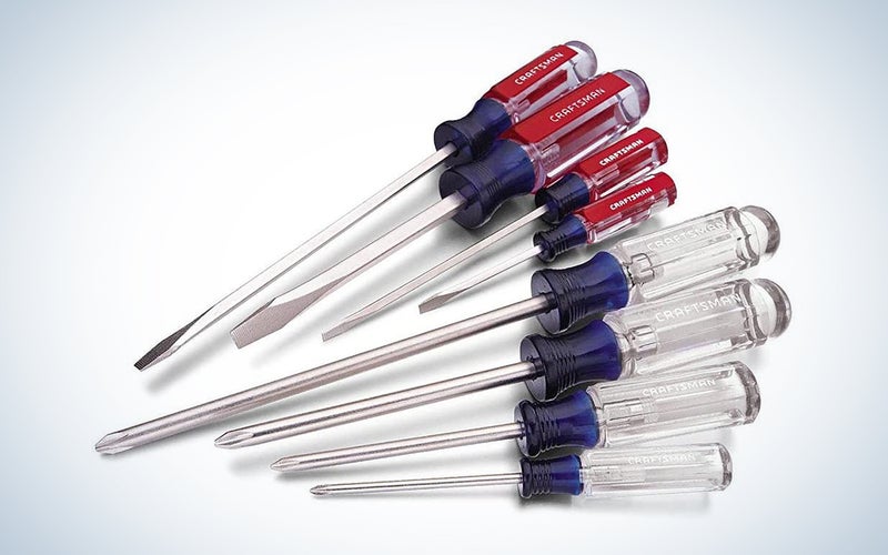 Craftsman 8 Piece Phillips and Slotted Screwdriver Set