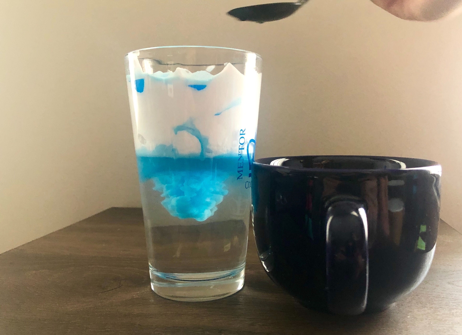 Stay-at-home science project: Whip up a storm in a glass