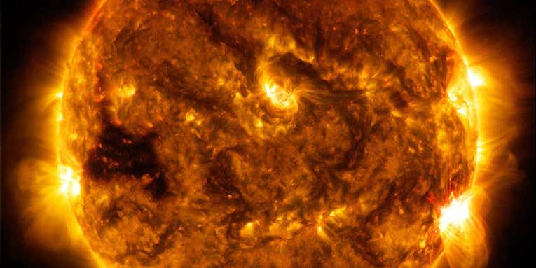Scientists say the sun is lazy and boring
