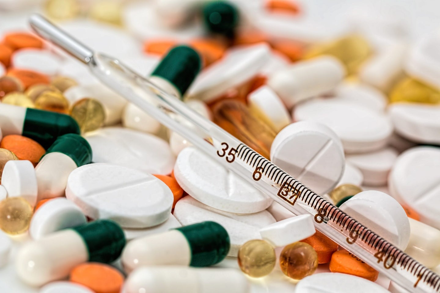 pile of generic drugs
