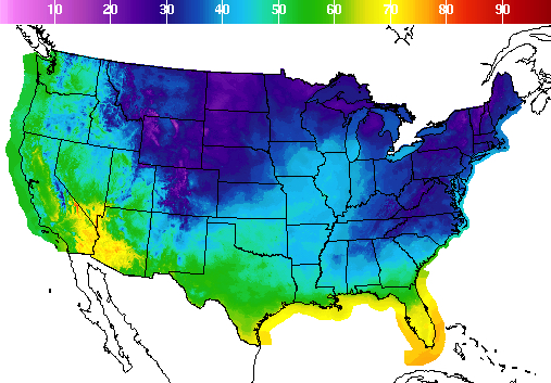 The polar vortex is bringing snow to the US this weekend, because chaos loves company