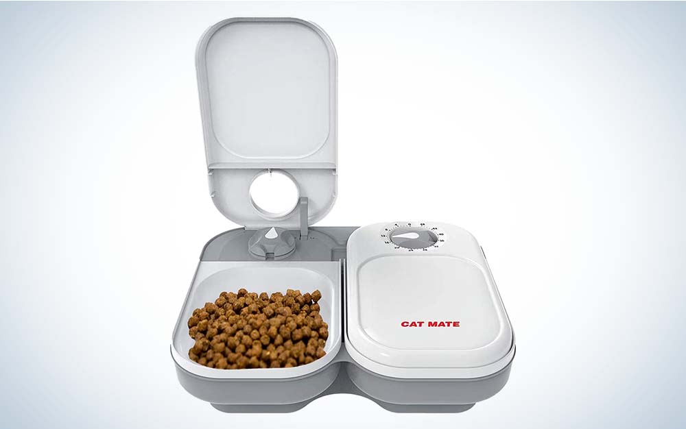 Cat Mate makes one of the best budget-friendly automatic pet feeders.