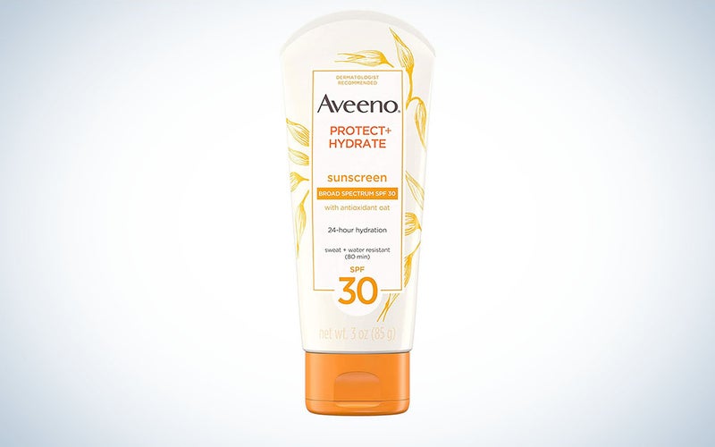 Aveeno Protect + Hydrate Moisturizing Sunscreen Lotion