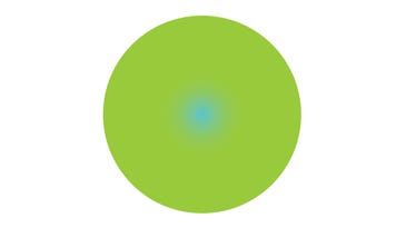 Stare at this blue dot long enough, and it’ll disappear
