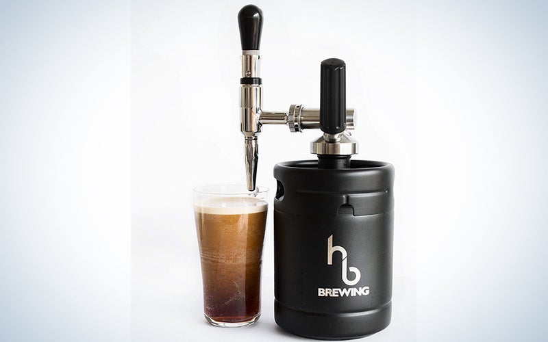 HB Brewing Nitro Cold Brew Coffee Maker Mini-Keg