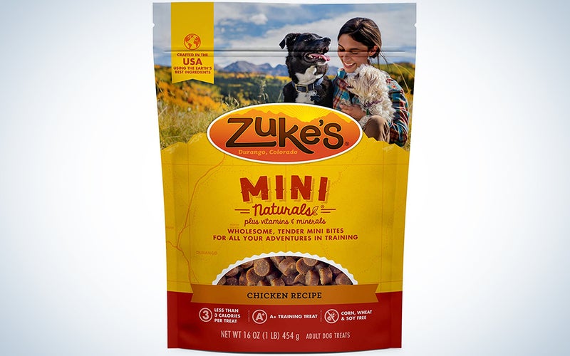 Zukeâs Natural Training Dog Treats; Mini Naturals Recipe