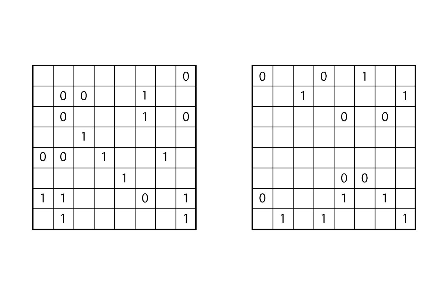 bound by two sudoku puzzle