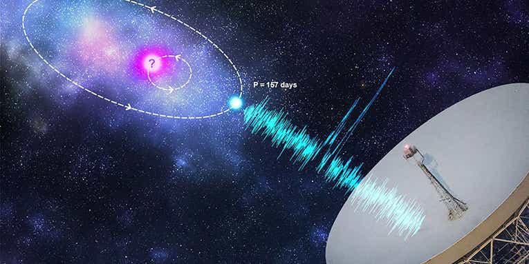 Astronomers spot repeating radio burst patterns from deep space