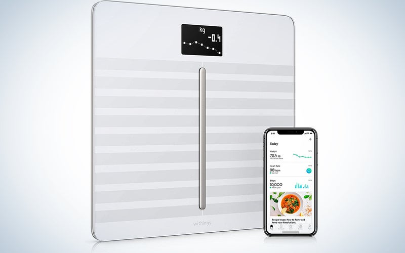 Withings/Nokia Body Cardio – Heart Health & Body Composition Digital Wi-Fi Scale with smartphone app