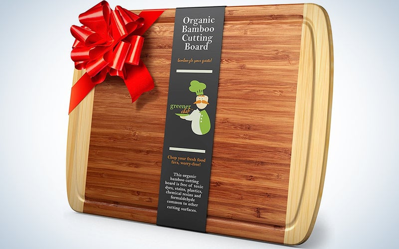 Greener Chef Extra Large Bamboo Cutting Board - 18 x 12.5 Inch