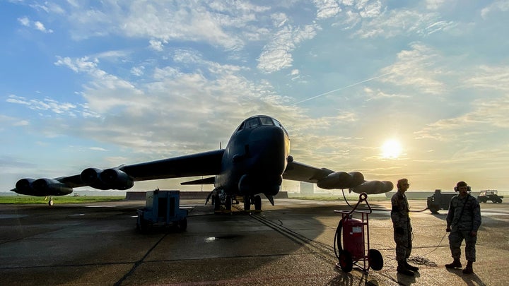 Inside a training mission with a B-52 bomber, the aircraft that will not die