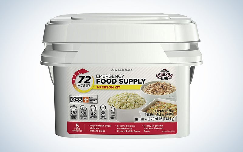 Augason Farms 72-Hour 1-Person Emergency Food Supply Kit