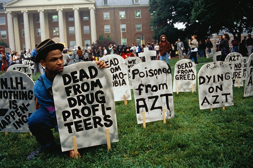 Protests seized the country during the height on the AIDS crisis, largely in response to subpar research and health policies by the federal government.
