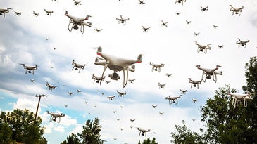 Downing a drone: Systems work together to fend off attacks