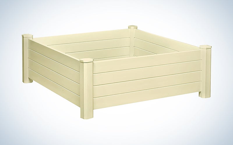 NuVue Products Raised 48 by 48 by 15-Inch Garden Box Kit