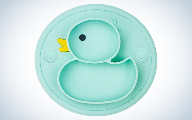 NOVOS Silicone Divided Toddler Baby Plates