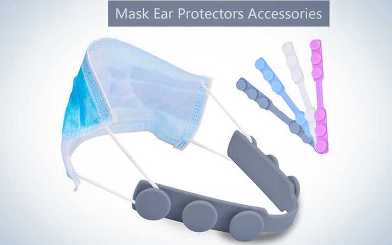 EVGLOW Mask Strap Extender,Anti-Tightening Mask Holder Hook Ear Strap