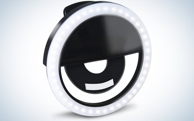 GLOUE Selfie Light Ring Led Circle Clip-on