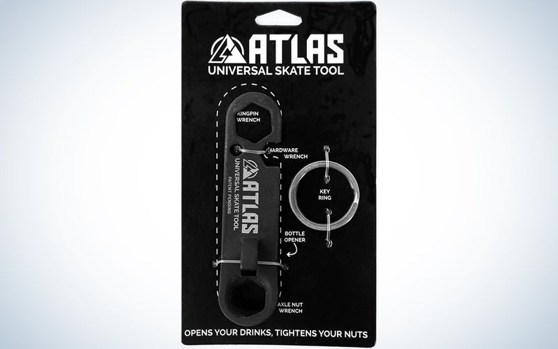 Atlas Truck Co. Keychain Bottle Opener and Universal Skateboard Tool