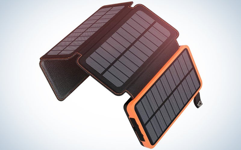 Addtop 25000mAh Solar Charger Portable Solar Power Bank