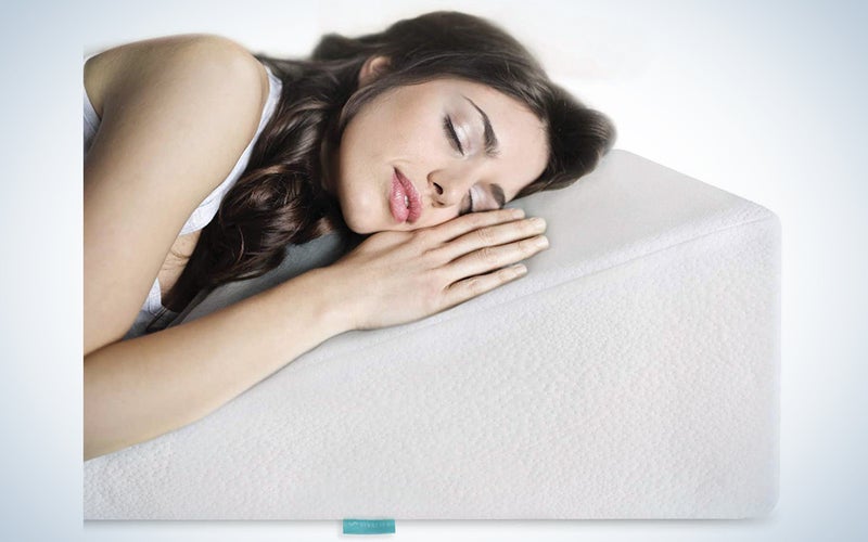 VivaLife Bed Wedge Pillow Gel Memory Foam Top