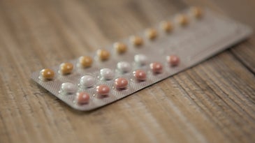 A pack of birth control pills.