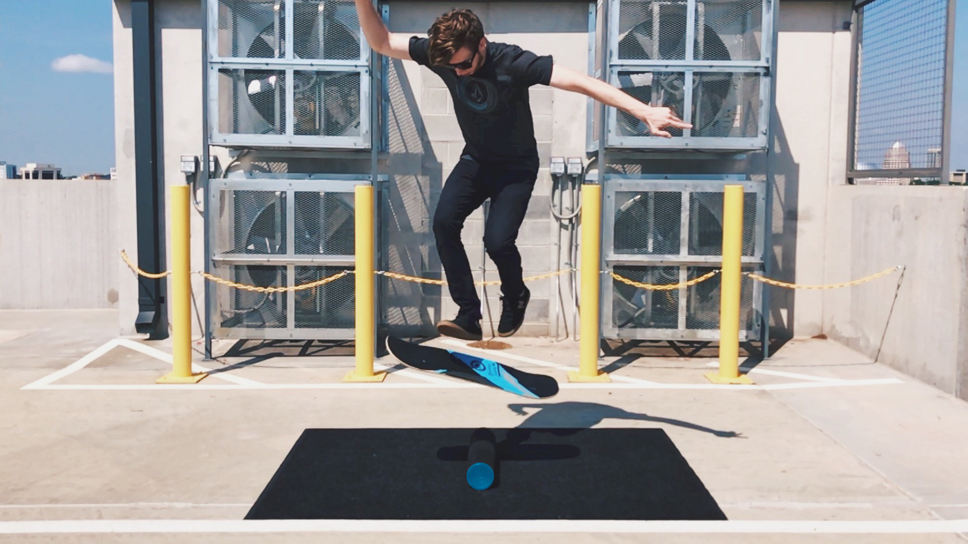 Balance boards make for a scary, fun, and surprisingly perfect pandemic workout