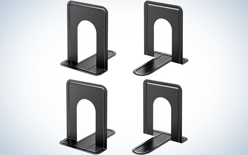 MaxGear Book Ends Universal Premium Bookends for Shelves