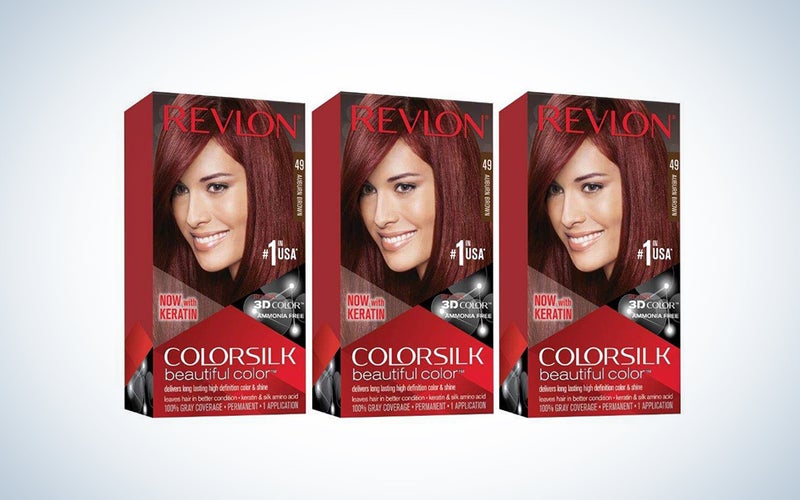 Revlon Colorsilk Beautiful Color, Permanent Hair Dye with Keratin